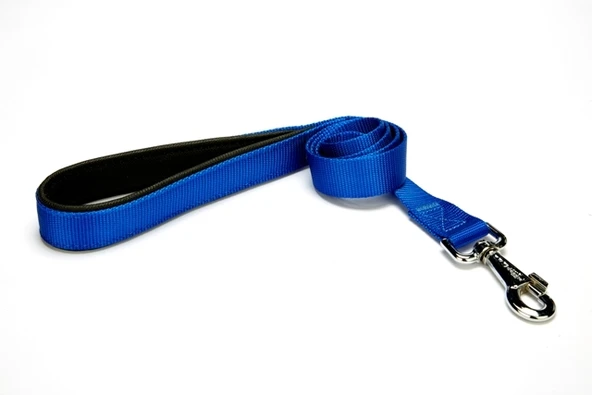 Doggie Comfort Köpek Gezdirme Kayışı 2,5*120 cm Mavi - 2
