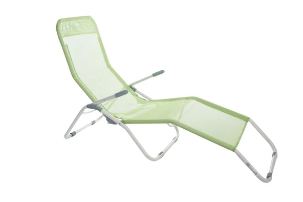 Andoutdoor Tumbona Katlanır Şezlong-Yeşil