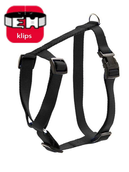 Karlıe Basıc Göğüs Tasması L 65-100cm Siyah ürün görseli