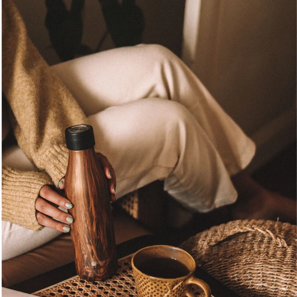 Les Artistes Paris Isı Yalıtımlı Çelik Termos 500ml Blue Pearl  Çok Renkli 500 ML - 10