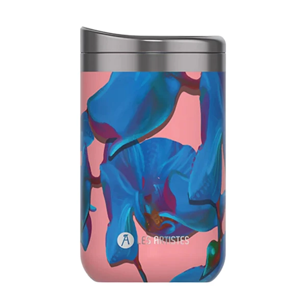 Les Artistes Paris Isı Yalıtımlı Çelik Termos Mug 350ml Blue Pearl  Çok Renkli 350 ML - 6