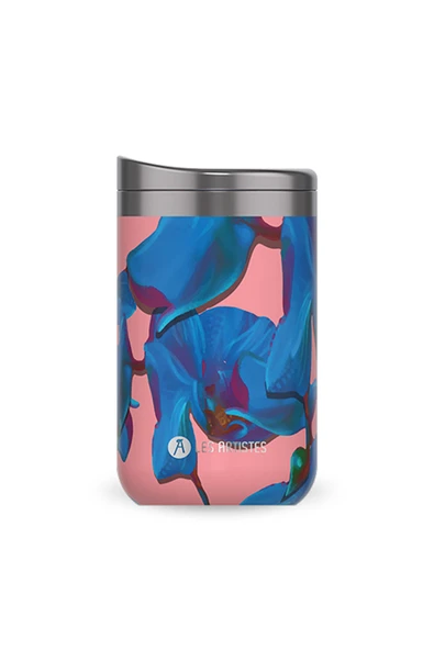 Les Artistes Paris Isı Yalıtımlı Çelik Termos Mug 350ml Blue Pearl  350 ML Çok Renkli