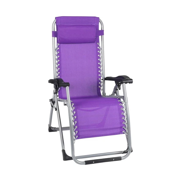 Andoutdoor Teline Katlanır Şezlong