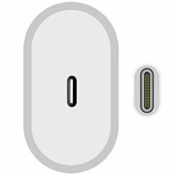 iPhone 14 Pro Max Uyumlu 20W Hızlı Şarj Aleti Adaptör Set Type-C to Lightining 1M Kablo - 4
