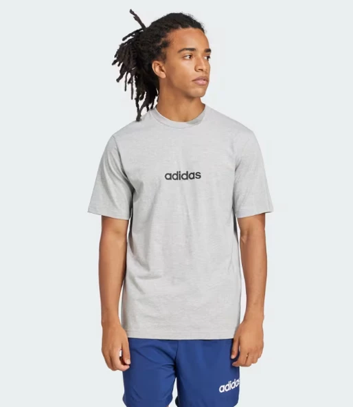 adidas Essentials Linear Tek Jersey Tişört JE9002 - 1