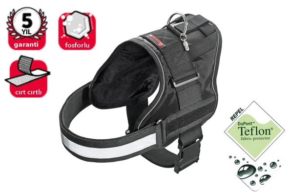 Karlıe Teflon Ref.isimli.göğ.tas.xs 44-50cm Siyah ürün görseli