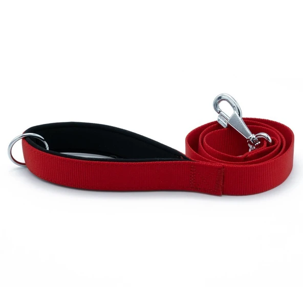 Doggie Comfort Köpek Gezdirme Kayışı 3*100 cm Kırmızı