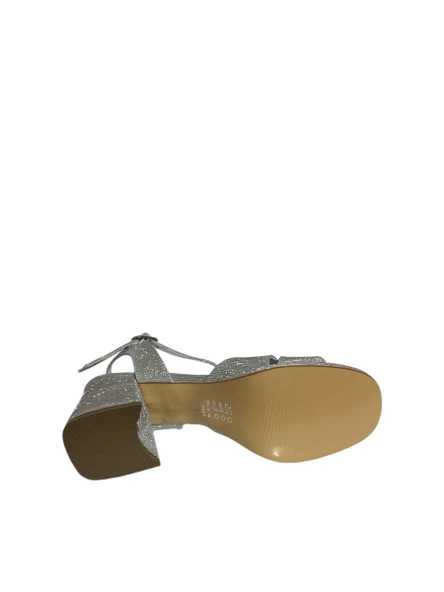 Mg Shoes 7105 Kadın Tek Bantlı Topuklu Saten Ayakkabı (Yaz 25) - 5