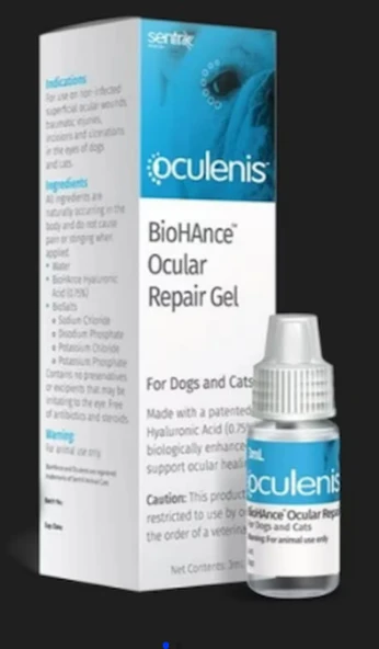 Sentrx Göz Damlası Oculenis Biohance Ocular Repair Gel 3ml - 1
