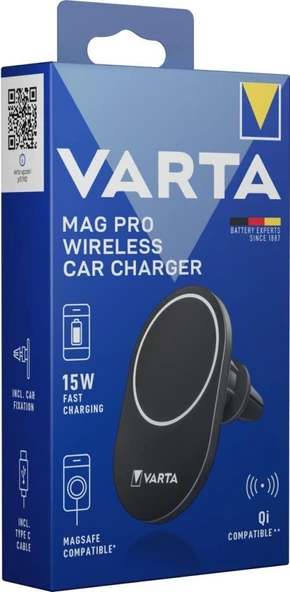 Varta Mag Pro MagSafe Manyetik Araç Telefon Tutucu Outlet