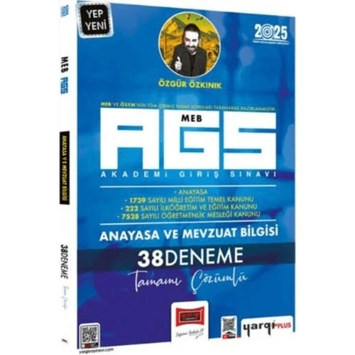 YARGI 2025 MEB AGS ANAYASA MEVZUAT BİLGİSİ 38 ÇÖZÜMLÜ DENEME