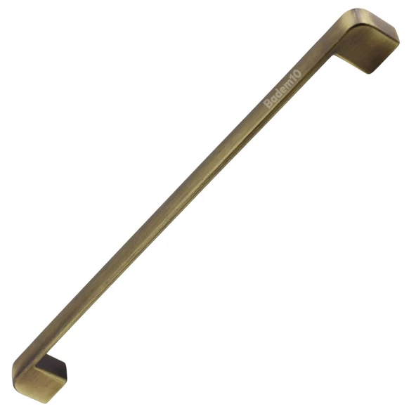 Metal Eskitme Antik Sarı 224 mm Mobilya Mutfak Çekmece Dolap Dolabı Kulpu Kulbu Kulpları Oval - Resim 3