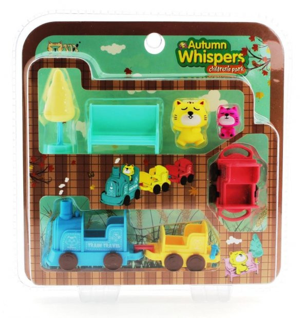 Kedi Şehri Tren Seti Blister - 2