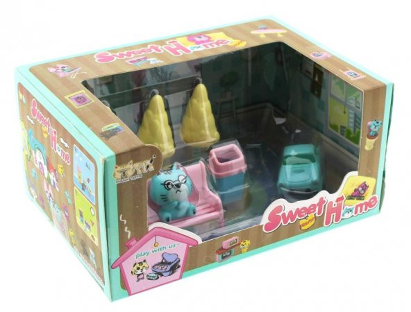 Kedi Şehri Park Figürleri Seti - 2