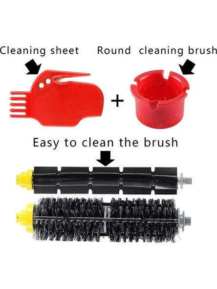 Irobot Roomba 600 Serisi 690 680 660 650 (645 655 Için Değil) ve 500 Serisi 595 Robot Süpürge Için Yedek Parçalar ürün görseli 1