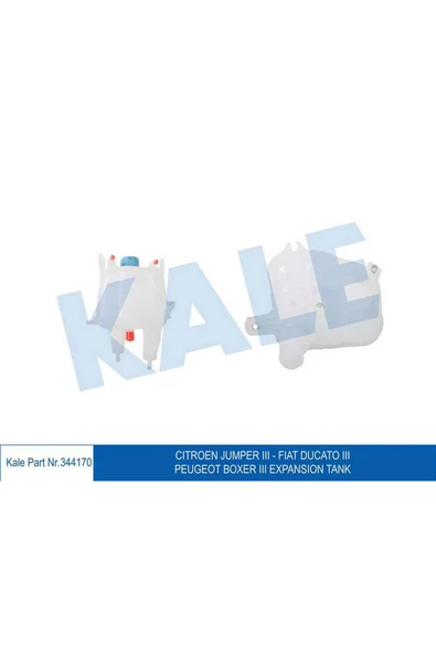 KALE GENLEŞME KABI (KAPAKLI) BOXER III-JUMPER III C81/C96/C110 2,2HDI EURO5 3,0HDI 175PS DUCA 612138 - Resim 2