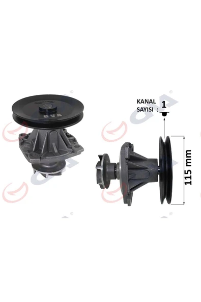 GVA DEVİRDAİM UNO1.1-1.3-1.4T 83-96 REGATA 1.3-1.5 83-89 PA554 612138