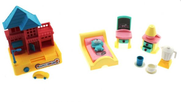 Kedi Şehri Ev ve Yatak Odası Oyun Seti