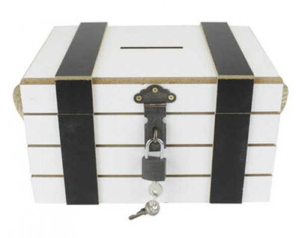 KU92 Düğün Takı Sandığı 55 cm Düven Hobi Evi - 5