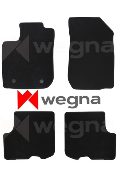 WEGNA Halı Paspas Siyah Dacıa Logan 2012-2016