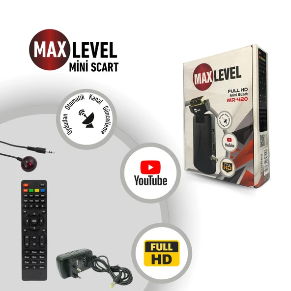 Tüm Televizyonlara Uyumlu (Tüplü ve Ldd) Scart Hd Uydu Alıcısı - 2