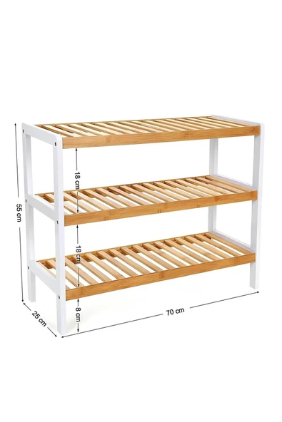 EHFM TİÇARET Ahşap çiçeklik Raf