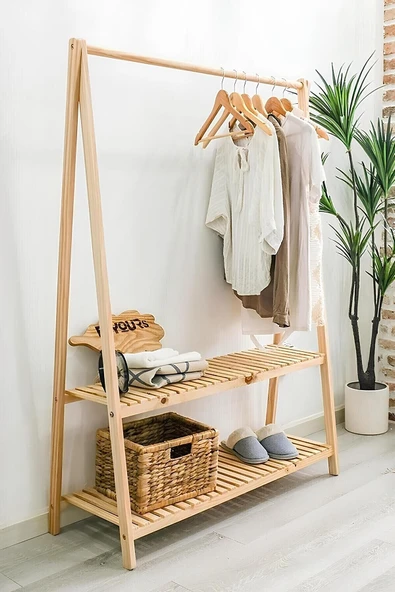 EHFM TİÇARET Ahşap Askılık & Ayakkabılık - 2