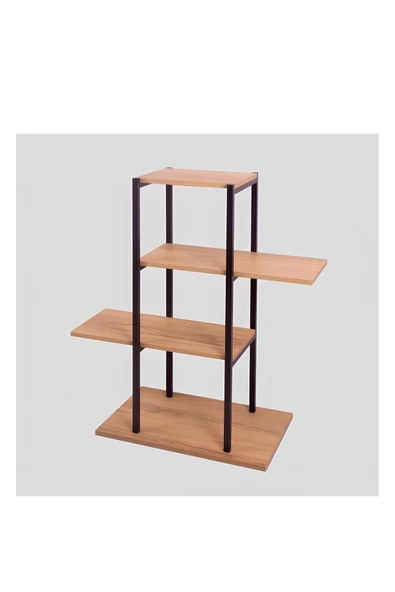 EHFM TİÇARET Ahşap Çiçeklik Saksılık Standı 4 Katlı - 4