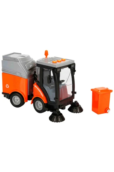 Sesli Işıklı Çocuk Oyuncağı Sokak Temizleme Aracı: Sokakları Temizle - Resim 4