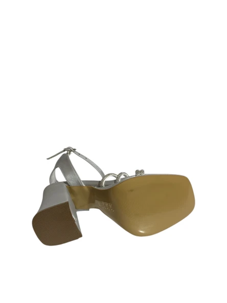 Mg Shoes 6001 Kadın Platform Topuklu Saten Ayakkabı (Yaz 25) - 5