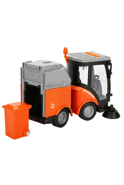 Sesli Işıklı Çocuk Oyuncağı Sokak Temizleme Aracı: Sokakları Temizle - Resim 5