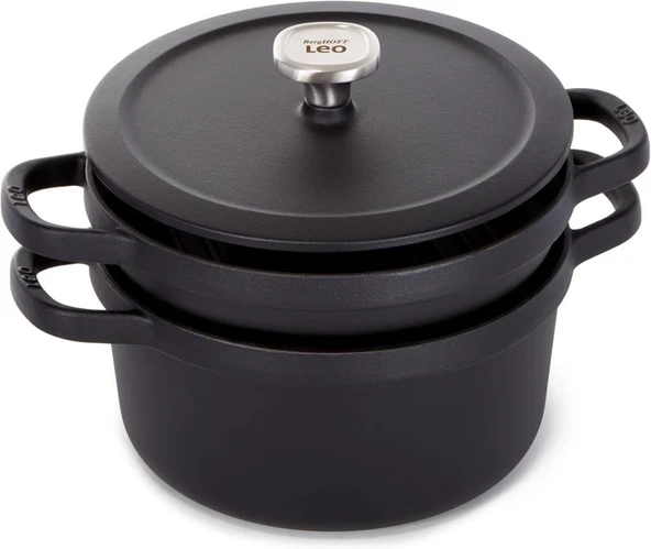 BergHOFF 3950467 Leo Graphite Döküm Demir Tava 26cm - 5