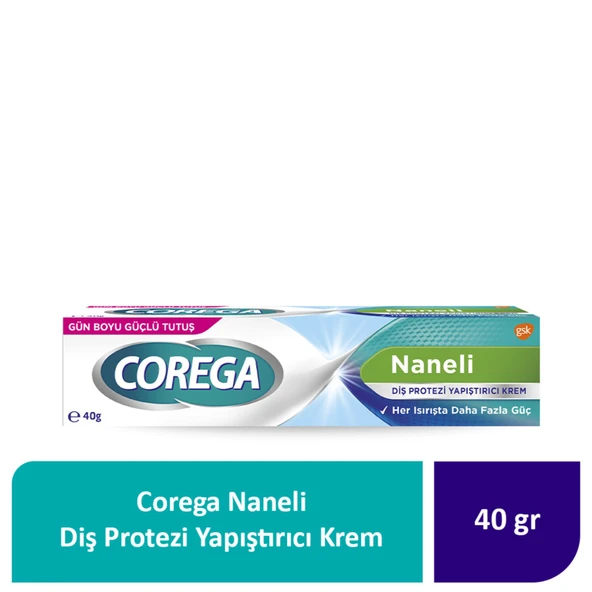 Corega Diş Protezi Yapıştırıcı Krem 40 Gr 2 Adet