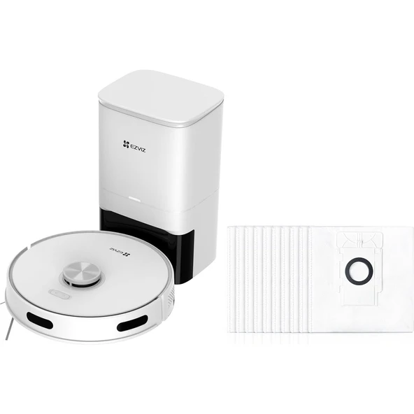 Ezviz RE4/RE5 Plus Robot Süpürgeler için 3'lü Toz Torbası (Ezviz Türkiye Garantili) - 3