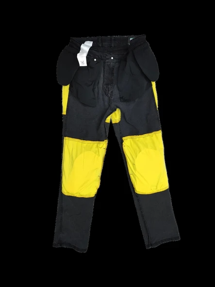 FORTE GT 2001092 SPIRT BLACK Korumalı Kot Pantolon - 3