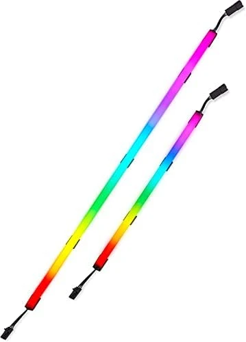 Corsair iCUE LS100 Akıllı Aydınlatma RGB Şerit Genişleme Kiti, 2 x 25cm RGB Led Şerit (CD-9010001-WW/SS) - 5