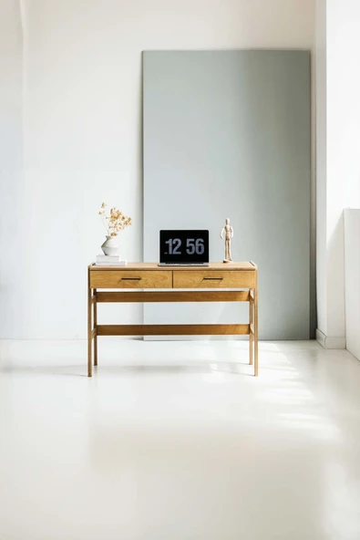 Woodesk  Mistral Ahşap Çalışma Masası 120X65 Tik Renk CPT4633-120 - 2
