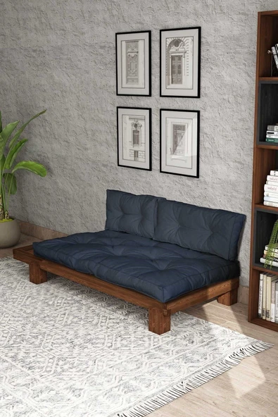 Woodesk  Arin Masif Ceviz-lacivert Renk Sedir Cpt8382-200 - Resim 3