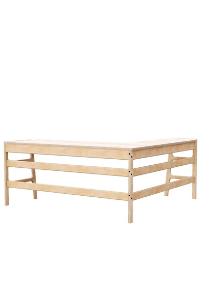 Woodesk  Origo Ahşap Çalışma Masası 177X65 Natural Renk CPT4643-100 - 5