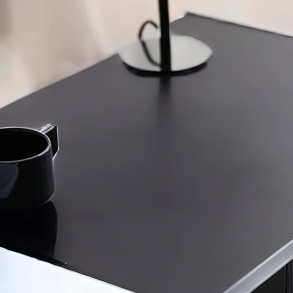 Woodesk  Terra Ahşap Çalışma Masası 180X60 Siyah Renk CPT4640-180 - 7