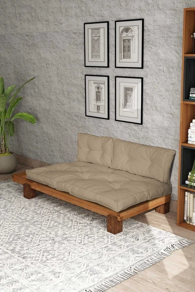 Woodesk  Arin Masif Tik-camel Renk Sedir Cpt8311-200 - Resim 3