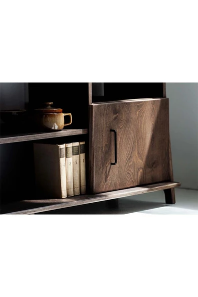 Woodesk Viento, Ahşap, Dolap Ve Konsol, 170x60, Ceviz Renk, Cpt4690-170 - 3