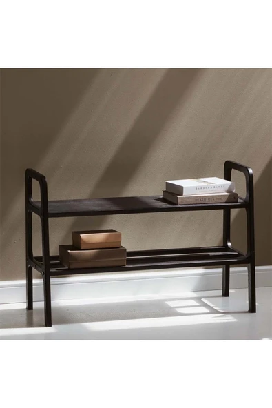 Woodesk  Rastro, Ahşap, Ayakkabılık Ve Raf Sistemi, 100x65, Siyah Renk, Cpt4731-100