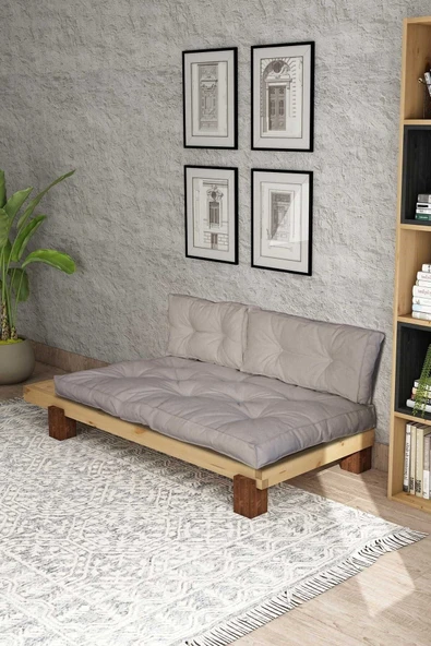 Woodesk  Arin Masif Natural-bej Renk Sedir Cpt8372-200 - Resim 3