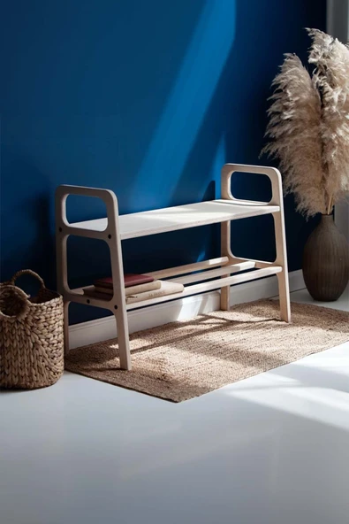 Woodesk  Mirage, Ahşap, Ayakkabılık Ve Raf Sistemi, 75x65, Natural Renk, Cpt4726-75