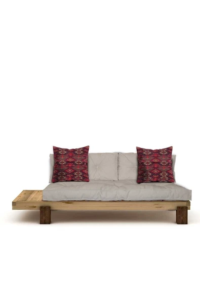 Woodesk  Arin Masif Natural-bej Renk Sedir Cpt8372-200 - Resim 4