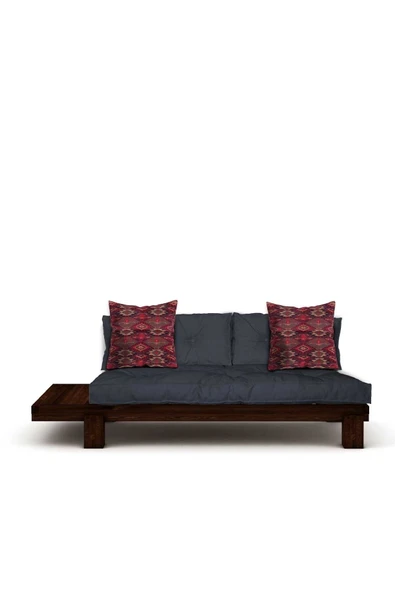 Woodesk  Arin Masif Ceviz-lacivert Renk Sedir Cpt8382-200 - Resim 4