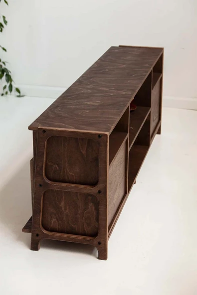 Woodesk Viento, Ahşap, Dolap Ve Konsol, 170x60, Ceviz Renk, Cpt4690-170 - 4