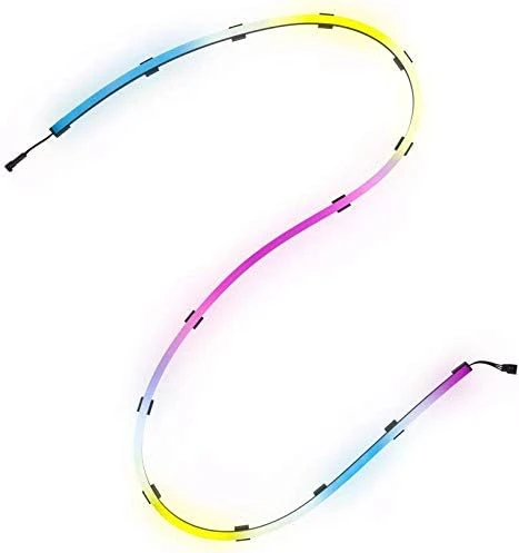 Corsair iCUE LS100 Akıllı Aydınlatma RGB Şerit Genişleme Kiti, 2 x 25cm RGB Led Şerit (CD-9010001-WW/SS) - 7