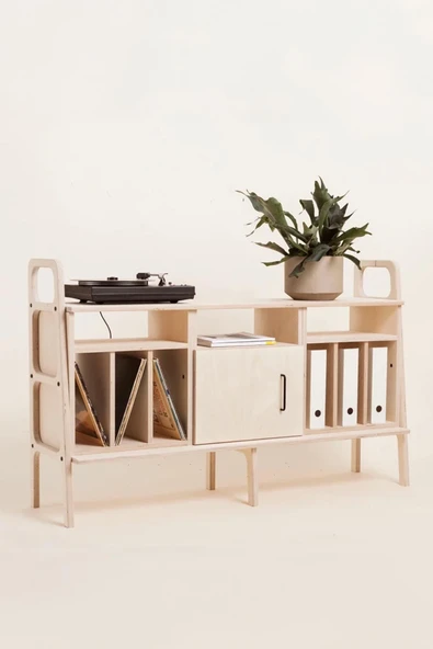 Woodesk  Mare, Ahşap, Dolap Ve Konsol, 140x90, Natural Renk, Cpt4711-140